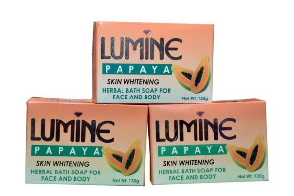 LUMINE PAPAYA WHITENING HERBAL SOAP